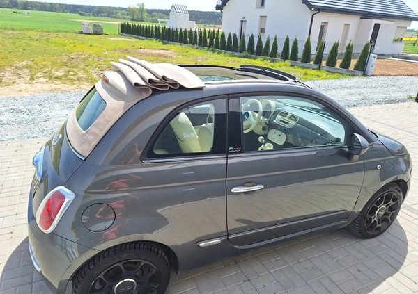 Fiat 500 cena 26900 przebieg: 80390, rok produkcji 2015 z Bardo małe 497